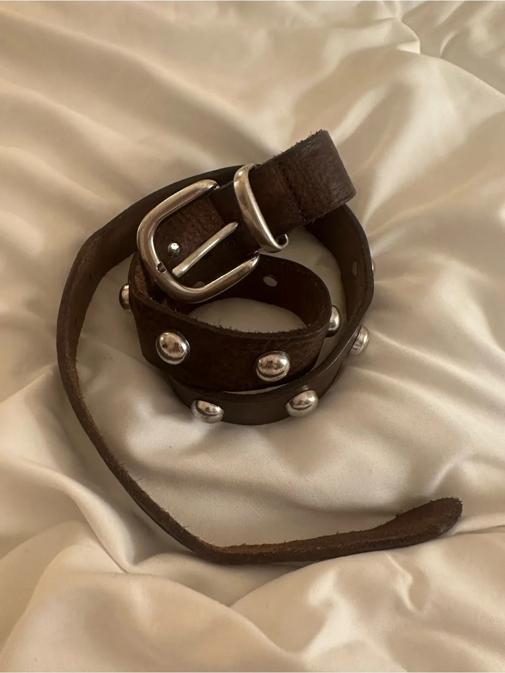 Free People Rhodes Stud Leather Belt